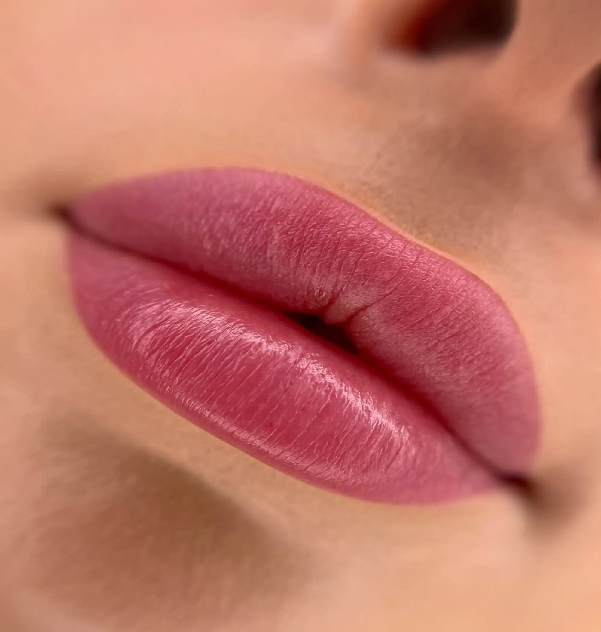 healing stages lip blush timeline