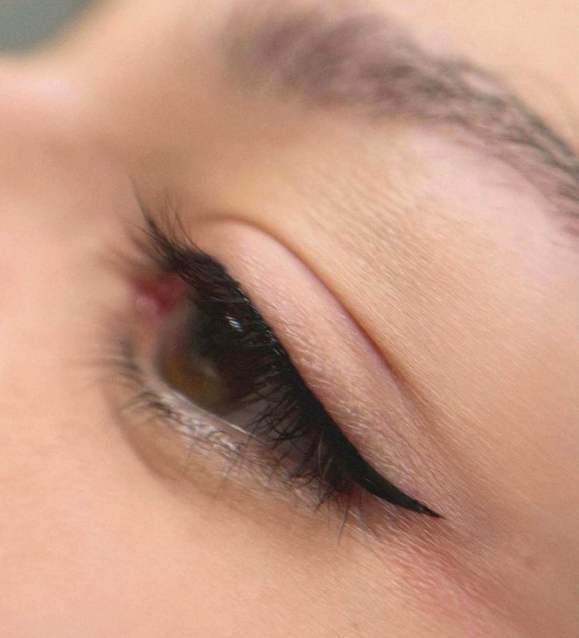 natural looking permanent eyeliner results